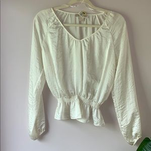 XS cream Michael Kors blouse